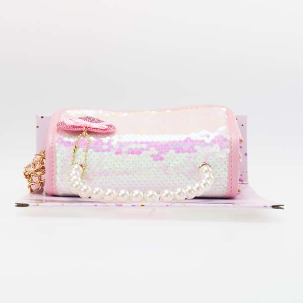 Girabrilla Gio Gio - Bolso reversible de tela con lentejuelas para juegos de mesa y rol, color surtido (16x13x6,5 cm)