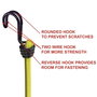 Master Lock Twin Wire Bungee con Ganchos Inversos 3022EURDAT (Pack de 2)