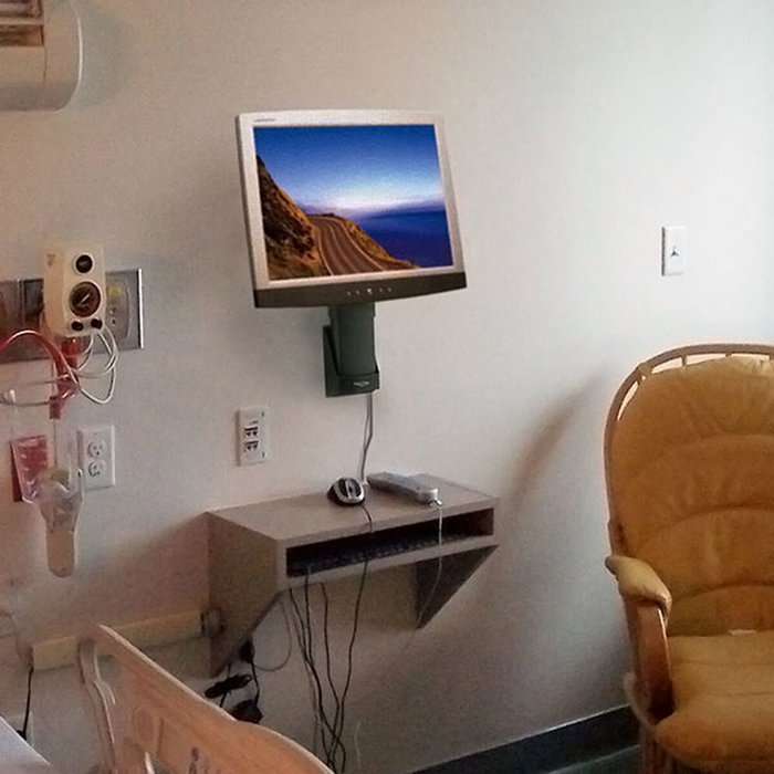 Ergotron Neo-Flex Wall Mount Lift Negro