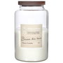 Home Deco Factory Vela Perfumada con Tapa de Madera de Acacia, Aroma Brume des Bois, Altura 24 cm, para Ambiente Acogedor