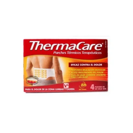 Thermacare Parche Térmico Terapéutico para Dolor Lumbar y Cadera, 4 unidades Thermacare Parche Térmico Terapéutico para Dolor Lumbar y Cadera, 4 unidades