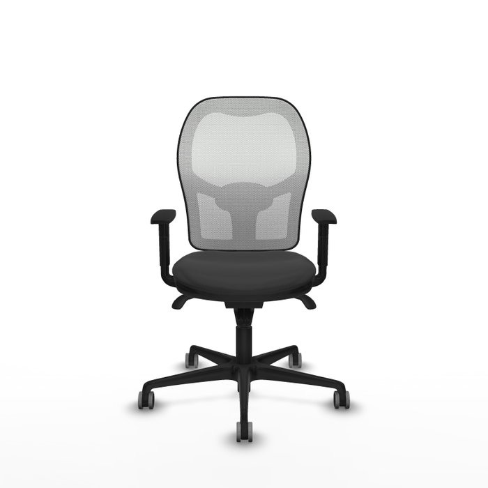 PIQUERAS Y CRESPO Silla de oficina Jorquera Gris oscuro/Blanco PIQUERAS Y CRESPO Silla de oficina Jorquera Gris oscuro/Blanco