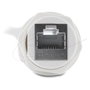 DeLOCK 87156 Conector RJ45 Cat.6A con rosca M23.5 x 1,5 mm e IP68 Blanco