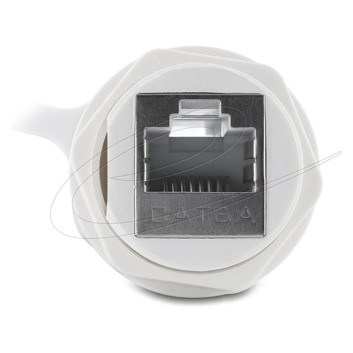 DeLOCK 87156 Conector RJ45 hembra a RJ45 hembra Cat.6A IP68 Blanco DeLOCK 87156 Conector RJ45 hembra a RJ45 hembra Cat.6A IP68 Blanco