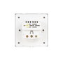 Nanocable Base de Enchufe Schuko con 2 USB-C PD 20W, Blanco