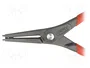 KNIPEX Alicate para anillos elásticos exteriores 40-100 mm rectos