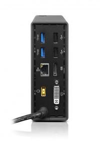 Lenovo OneLink Pro Dock Base de expansión para ThinkPad con tecnología OneLink, Color Negro