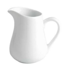 Vajilla Lechera Blanca 5 cl - Complementos de Mesa, No Apto para Lavavajillas ni Microondas