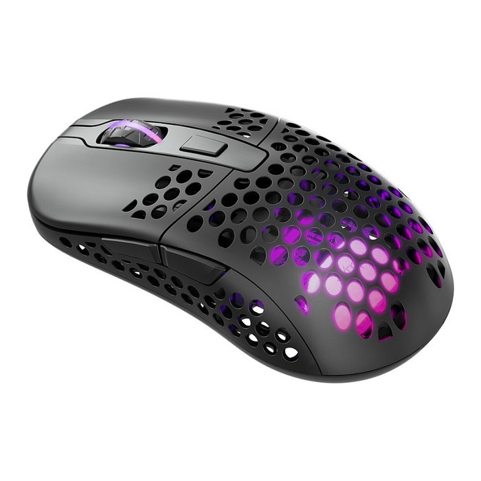 Cherry XTRFY M42 Ratón Óptico Inalámbrico Negro para Juego 19000 DPI Ambidextro