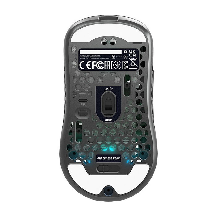 Cherry XTRFY M42 Ratón Óptico Inalámbrico Negro para Juego 19000 DPI Ambidextro