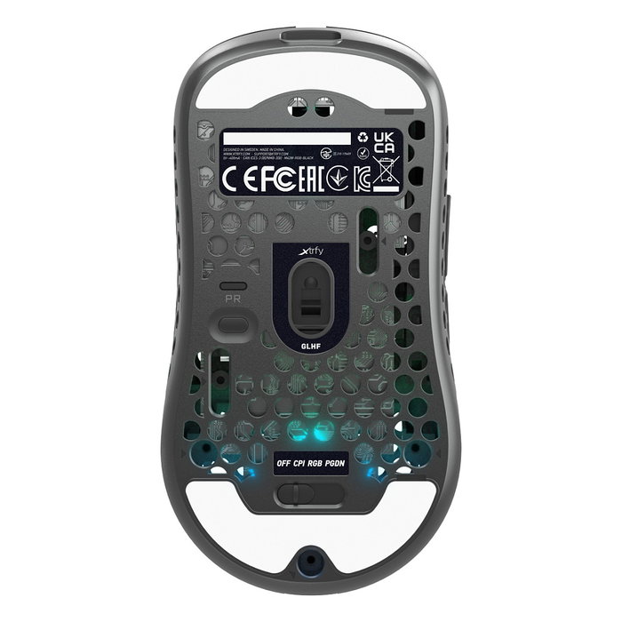 Cherry XTRFY M42 Ratón Óptico Inalámbrico Negro para Juego 19000 DPI Ambidextro