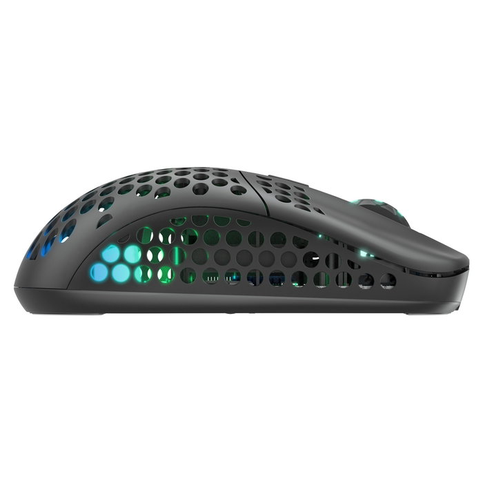Cherry XTRFY M42 Ratón Óptico Inalámbrico Negro para Juego 19000 DPI Ambidextro