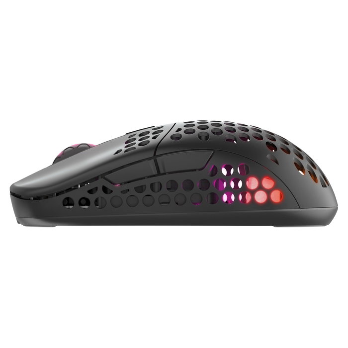 Cherry XTRFY M42 Ratón Óptico Inalámbrico Negro para Juego 19000 DPI Ambidextro