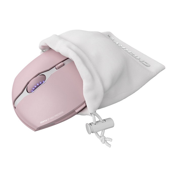 Cherry JW7519 Ratón Óptico Inalámbrico Rosa / JW-7500-19