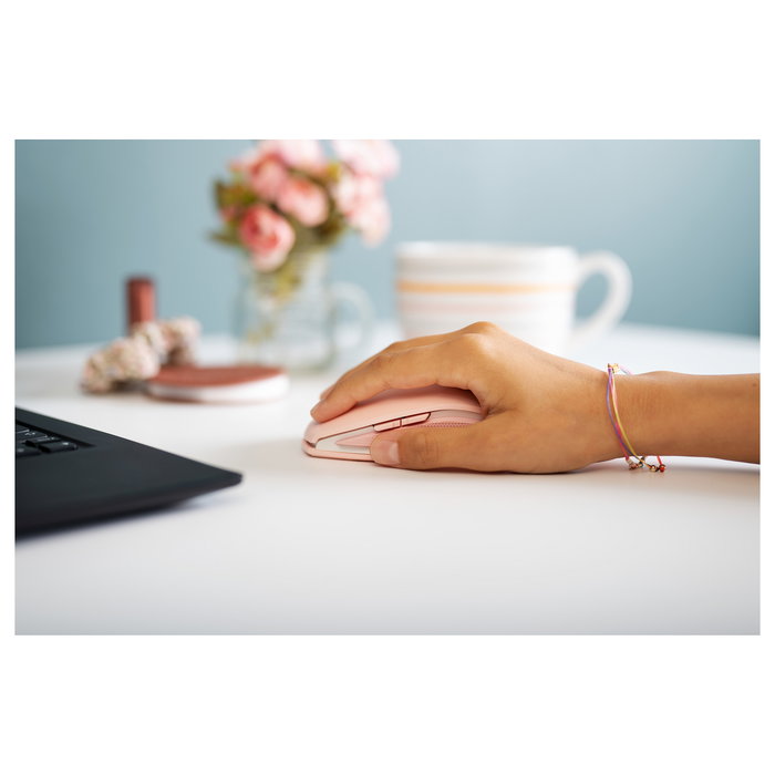 Cherry JW7519 Ratón Óptico Inalámbrico Rosa / JW-7500-19