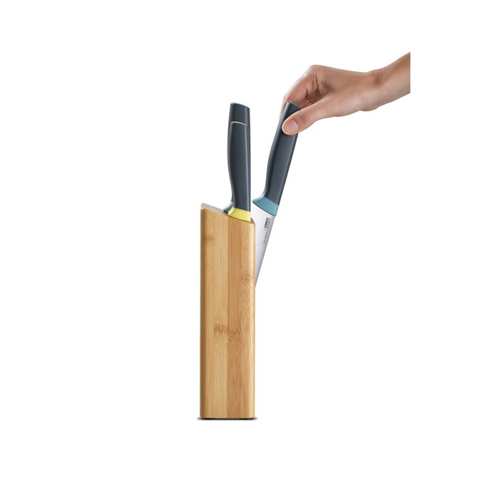 Joseph Joseph Elevate Bamboo Set de 5 cuchillos con bloque de bambú de color marrón skus: B1GQ2Z777R