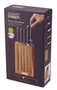 Joseph Joseph Elevate Bamboo Set de 5 cuchillos con bloque de bambú de color marrón skus: B1GQ2Z777R