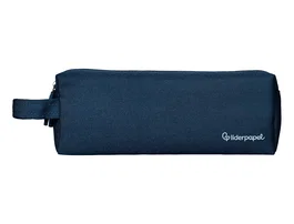 Liderpapel Estuche portatodo Classic rectangular con asa, azul marino