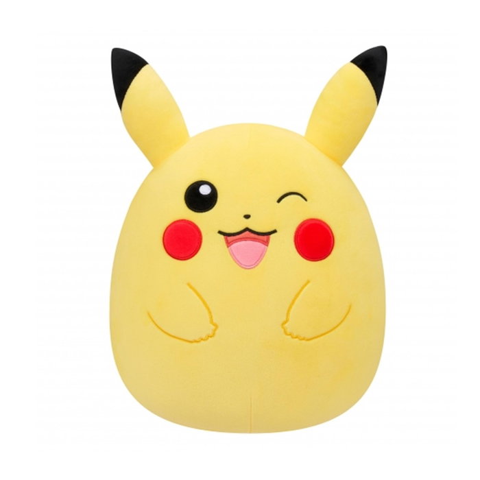Squishmallows Peluche Pokemon Pikachu 25 cm - Peluche Suave y Achuchable de 25 Centímetros, Jazwares Squishmallows Peluche Pokemon Pikachu 25 cm - Peluche Suave y Achuchable de 25 Centímetros, Jazwares