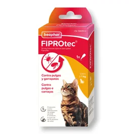 Beaphar Fiprotec Spot On Gato Solución Anti-parasitaria Externa 1x0,5 mL