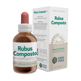 Forza Vitale Rubus Composto E-58 (Raspberry) 50 ml Complemento Espagírico Ciclo Menstrual