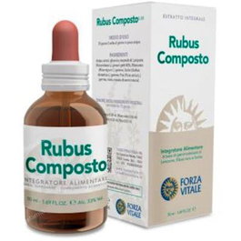 FORZA VITALE Rubus Composto Extracto 50Ml. Útil para favorecer la normal regularidad del ciclo menstrual.