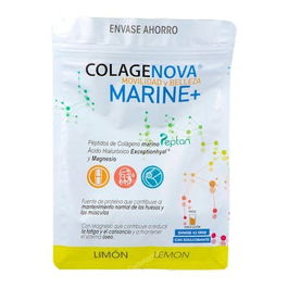 Colagenova Colágeno Marino Sabor Limón con Ácido Hialurónico y Magnesio 590g