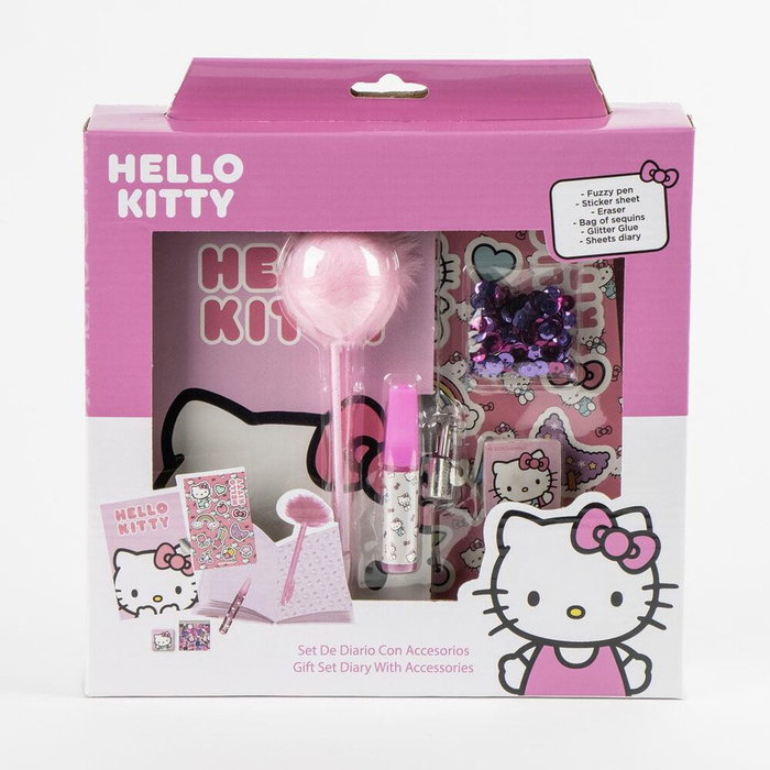 Cerdá Diario Set Hello Kitty 23.5 x 25.0 x 5.5 cm