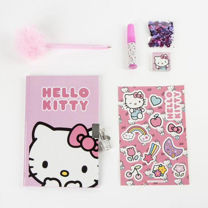 Cerdá Diario Set Hello Kitty 23.5 x 25.0 x 5.5 cm