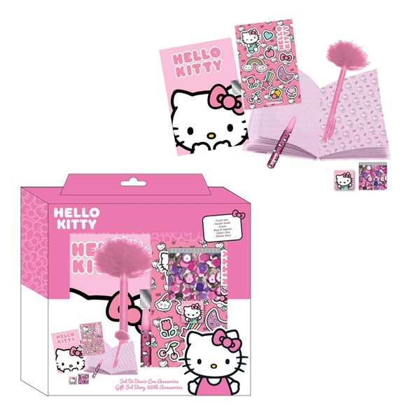 Cerdá Diario Set Hello Kitty 23.5 x 25.0 x 5.5 cm
