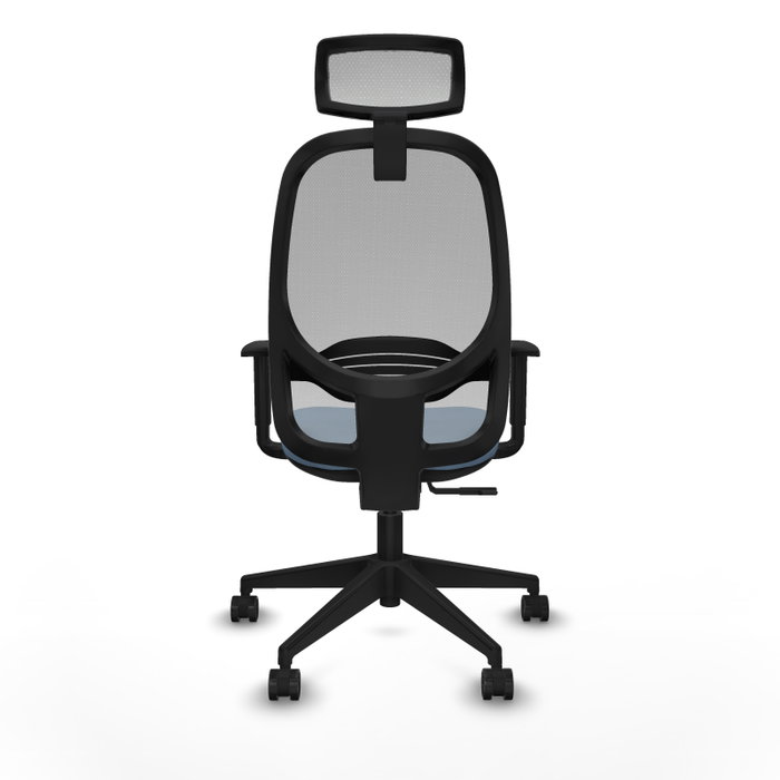 PIQUERAS Y CRESPO Silla de oficina Cilanco con mecanismo Sincro, Azul cielo y Gris PIQUERAS Y CRESPO Silla de oficina Cilanco con mecanismo Sincro, Azul cielo y Gris