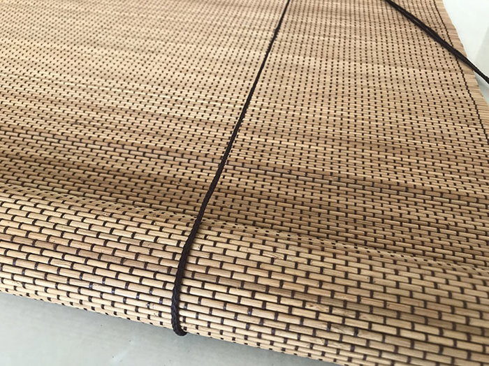 DKD Home Decor Estor Balines Marron Claro 3 x 175 x 60 cm