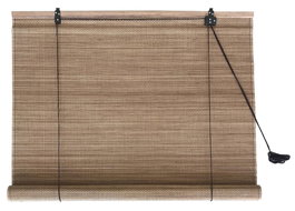 DKD Home Decor Estor Balines Marron Claro 3 x 175 x 60 cm