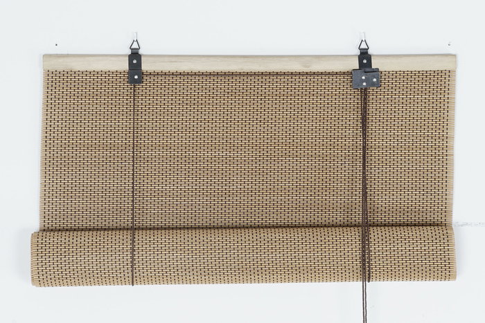 DKD Home Decor Estor Balines Marron Claro 3 x 175 x 60 cm