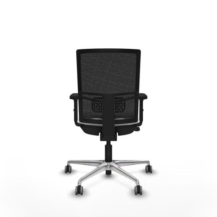 PIQUERAS Y CRESPO Silla de oficina Yunquera con mecanismo Sincro/Traslack Blanco y Negro PIQUERAS Y CRESPO Silla de oficina Yunquera con mecanismo Sincro/Traslack Blanco y Negro