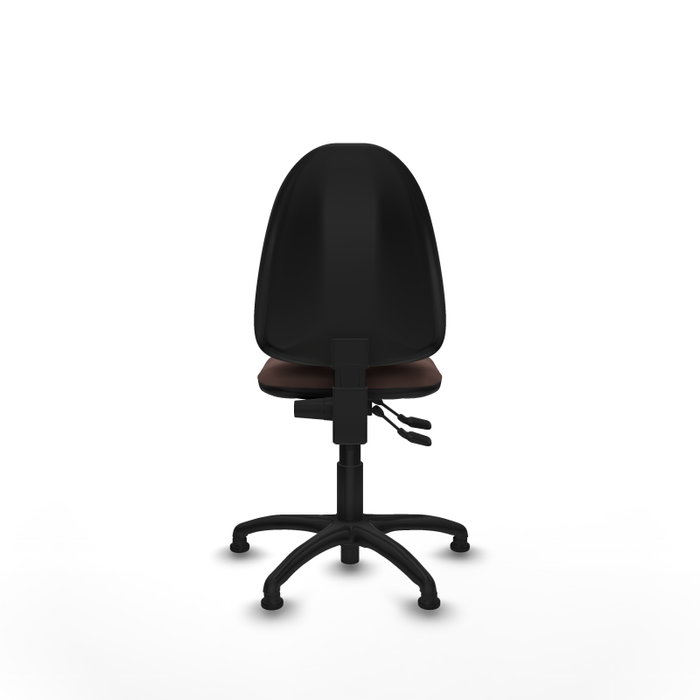 PIQUERAS Y CRESPO Silla de oficina Aýna Marrón oscuro sin brazos PIQUERAS Y CRESPO Silla de oficina Aýna Marrón oscuro sin brazos