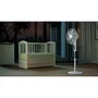 Philips Serie 5000 CX5535/00 Ventilador de pedestal 230 m³/h 28 dB(A) Blanco