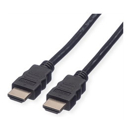 ROLINE Cable HDMI High Speed con Ethernet de 3 m, Negro