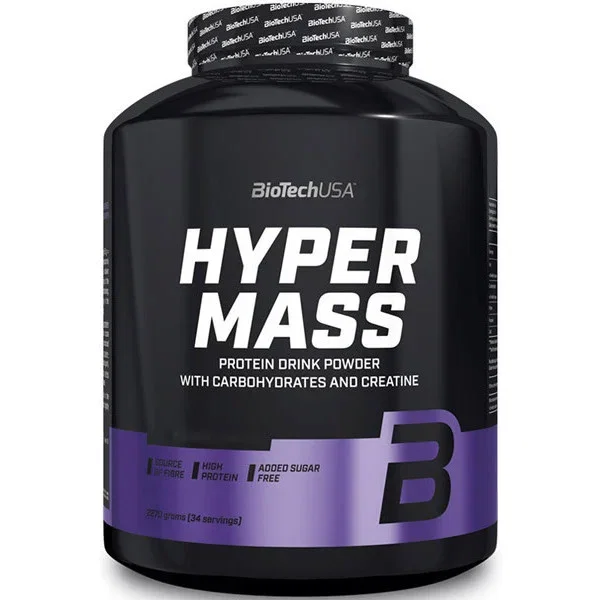 BioTech USA Hyper Mass Gainer 2270g - Sabor Fresa BioTech USA Hyper Mass Gainer 2270g - Sabor Fresa