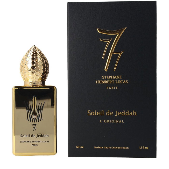 Stephane Humbert Lucas Soleil de Jeddah Eau de Parfum Vapo - Perfume Intenso de Ámbar y Vainilla, 50 ml