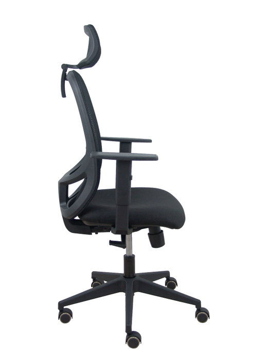 PIQUERAS Y CRESPO Silla Cilanco con mecanismo Sincro, Malla y Asiento Bali Negro PIQUERAS Y CRESPO Silla Cilanco con mecanismo Sincro, Malla y Asiento Bali Negro