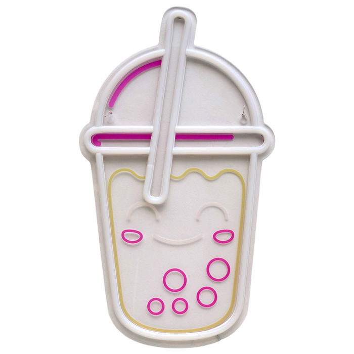 The Concept Factory Letrero Neón LED Usb Kawaii Bubbl Colección Kawaii Plástico
