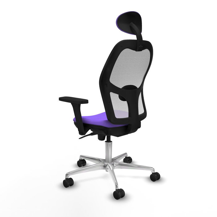 PIQUERAS Y CRESPO Silla de oficina Jorquera Lila y Blanco PIQUERAS Y CRESPO Silla de oficina Jorquera Lila y Blanco