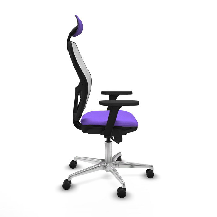 PIQUERAS Y CRESPO Silla de oficina Jorquera Lila y Blanco PIQUERAS Y CRESPO Silla de oficina Jorquera Lila y Blanco