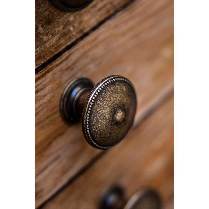Rei Pomo Redondo Mueble Zamak Acabado Cuero Viejo Mod. 3121 Ø30mm (4 Unidades) Rei Pomo Redondo Mueble Zamak Acabado Cuero Viejo Mod. 3121 Ø30mm (4 Unidades)