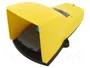 SCHNEIDER ELECTRIC Interruptor de pie amarillo SPST-NO + SPST-NC 3A/240VAC