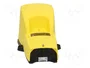 SCHNEIDER ELECTRIC Interruptor de pie amarillo SPST-NO + SPST-NC 3A/240VAC