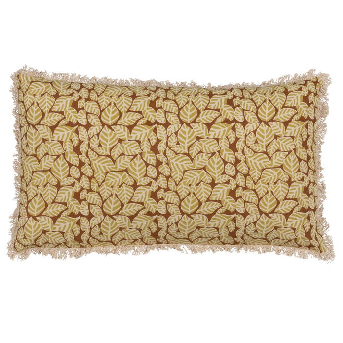 Cojín Beige-Marrón 100% Algodón 50 X 30 cm (Set de 2) Cojín Beige-Marrón 100% Algodón 50 X 30 cm (Set de 2)