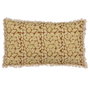 Cojín Beige-Marrón 100% Algodón 50 X 30 cm (Set de 2)