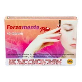 ROBIS Forzamente Plus 40 Cápsulas para Memoria y Rendimiento Intelectual